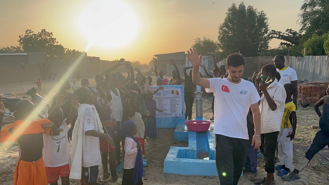 Çad’da Açılan Su Kuyumuz Köy Halkına Umut Oldu